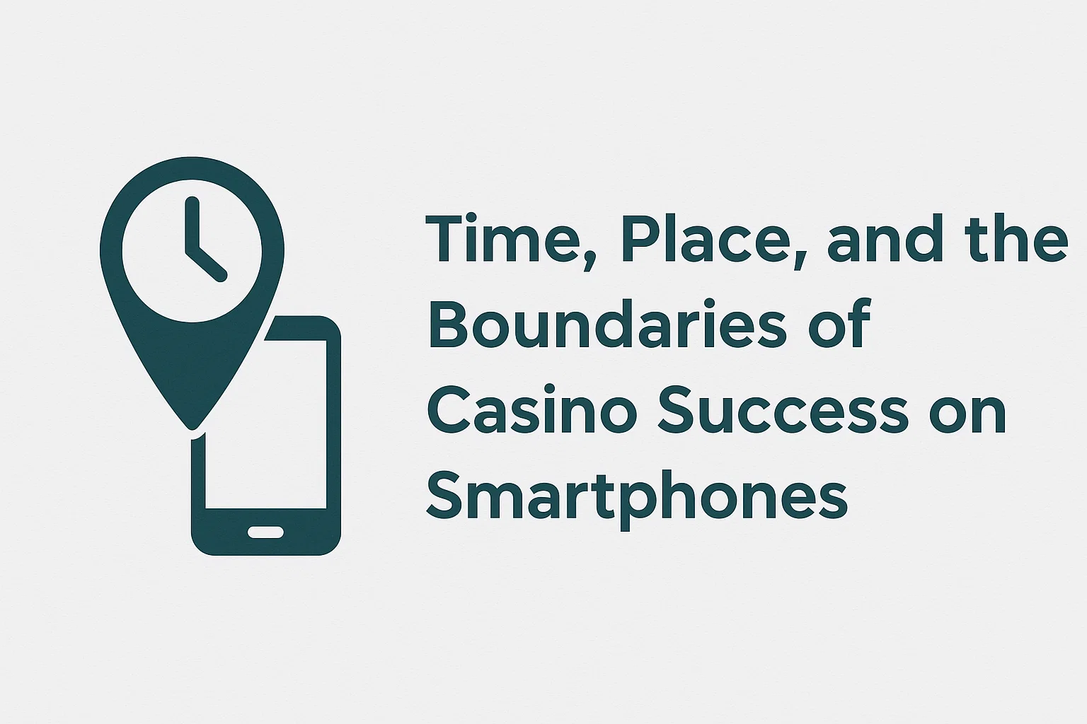 Time, Place, and the Boundaries of Casino Success on Smartphones